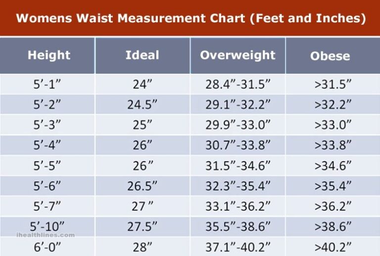 Average Waist Size For Men & Women Comprehensive Guide